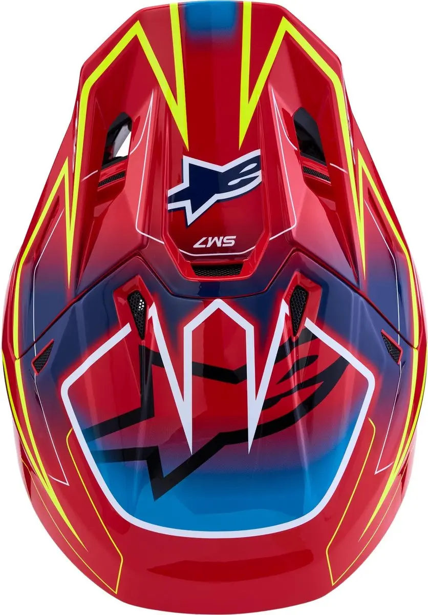 Alpinestars S-M7 Cast Motocrosshelm - M