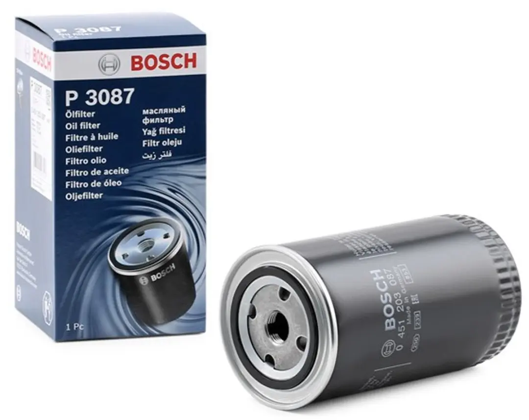 Bosch P3087 Oliefilter - Volkswagen Polo - Zwart
