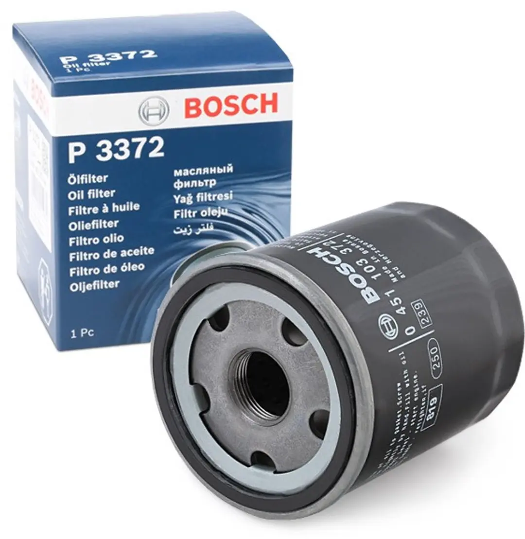 Bosch P3372 Oliefilter M20x1.5 - 85mm - o.a. Mercedes/Mitsubishi