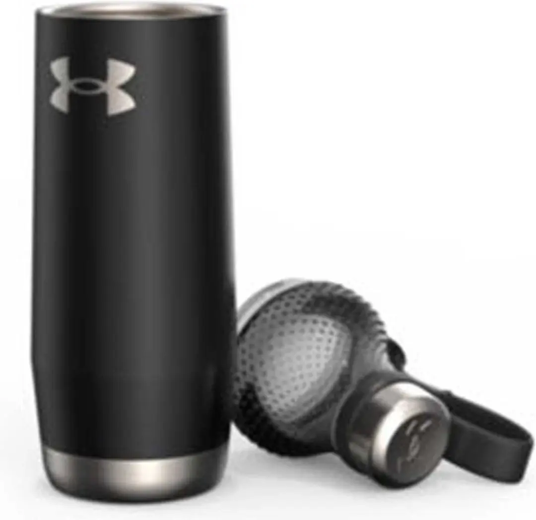 Under Armour Infinity Drinkfles 0,65L - Zwart/Zilver/Transparant