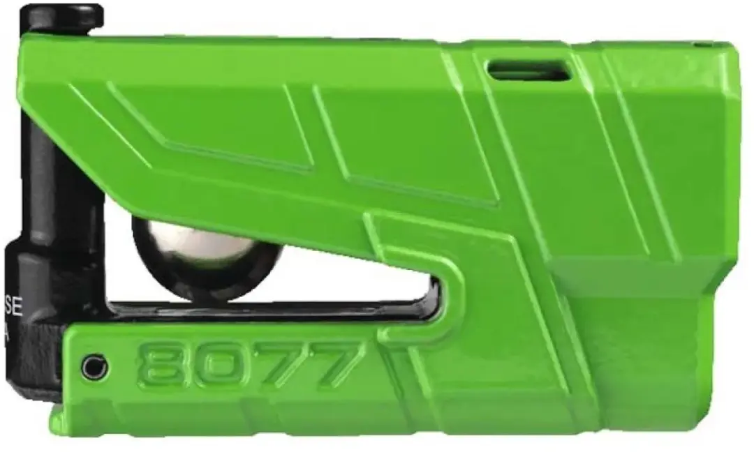 ABUS Granit Detecto XPlus 8077 2.0 Schijfremslot - Security level 18 - Groen