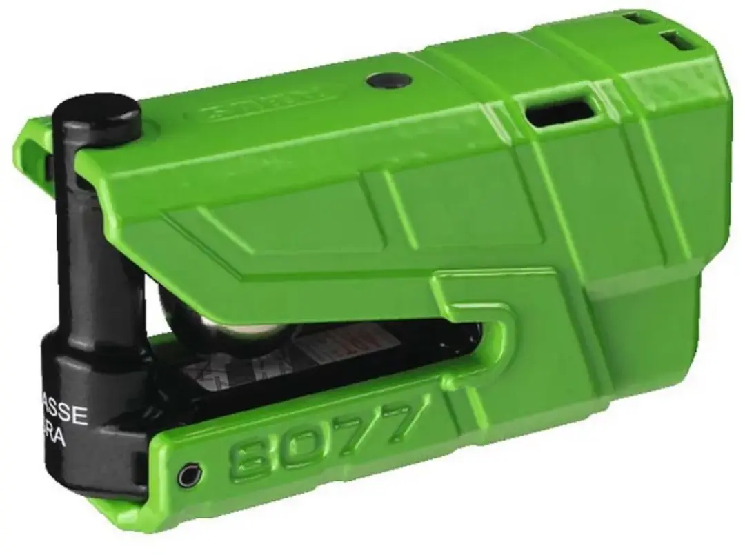 ABUS Granit Detecto XPlus 8077 2.0 Schijfremslot - Security level 18 - Groen