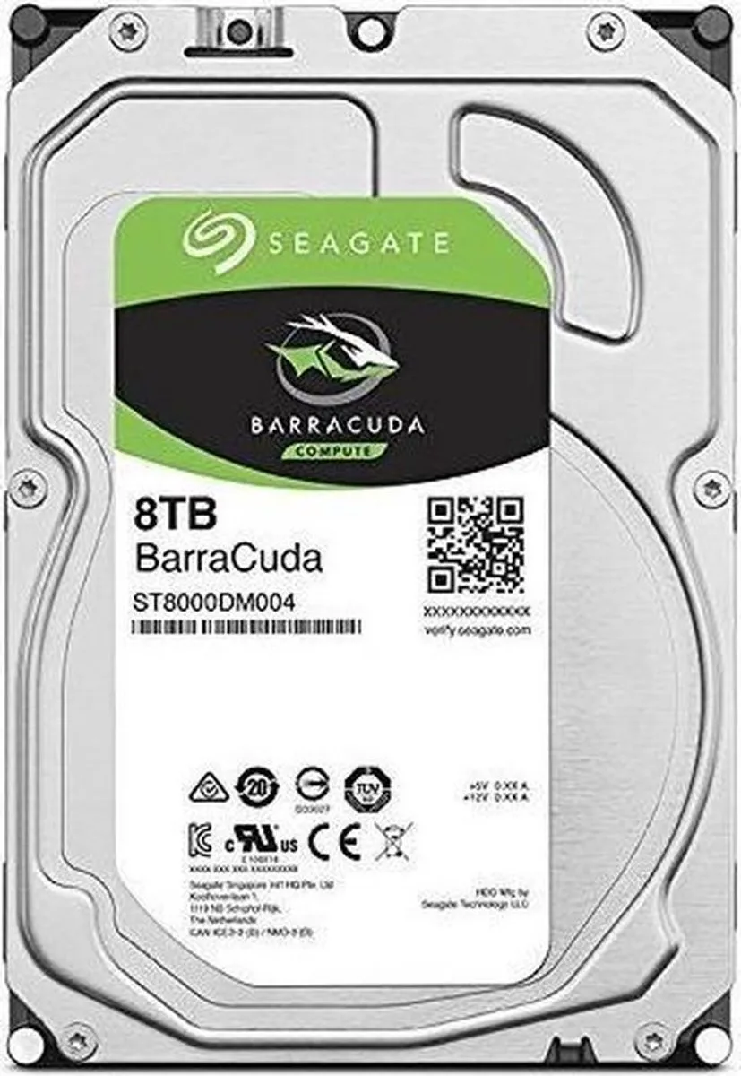 Seagate Barracuda 8TB Interne Harde Schijf 3.5 inch