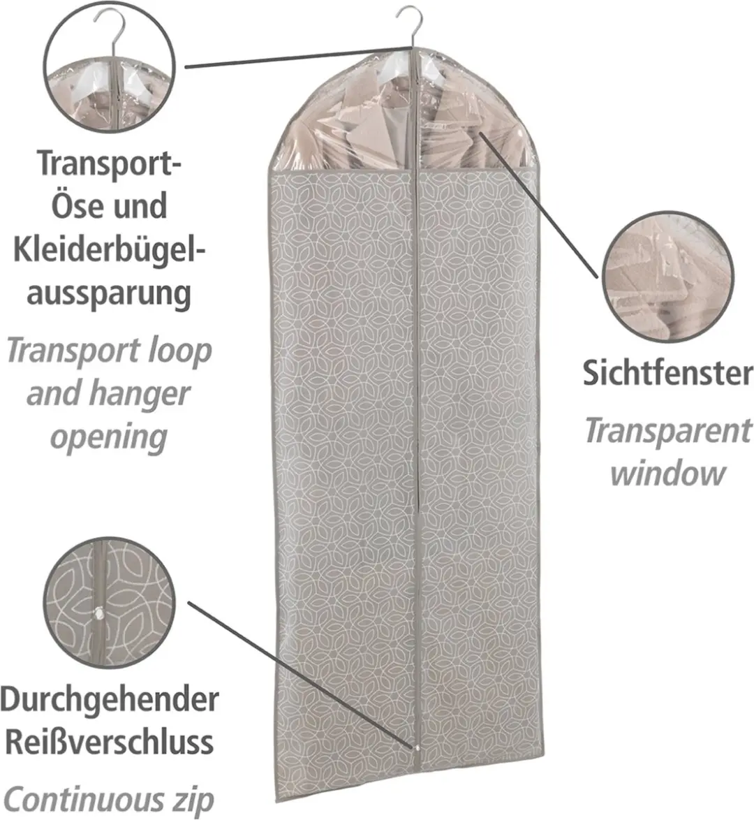Wenko Kledinghoes Balance 150x60cm - Taupe - afbeelding 2 van 5