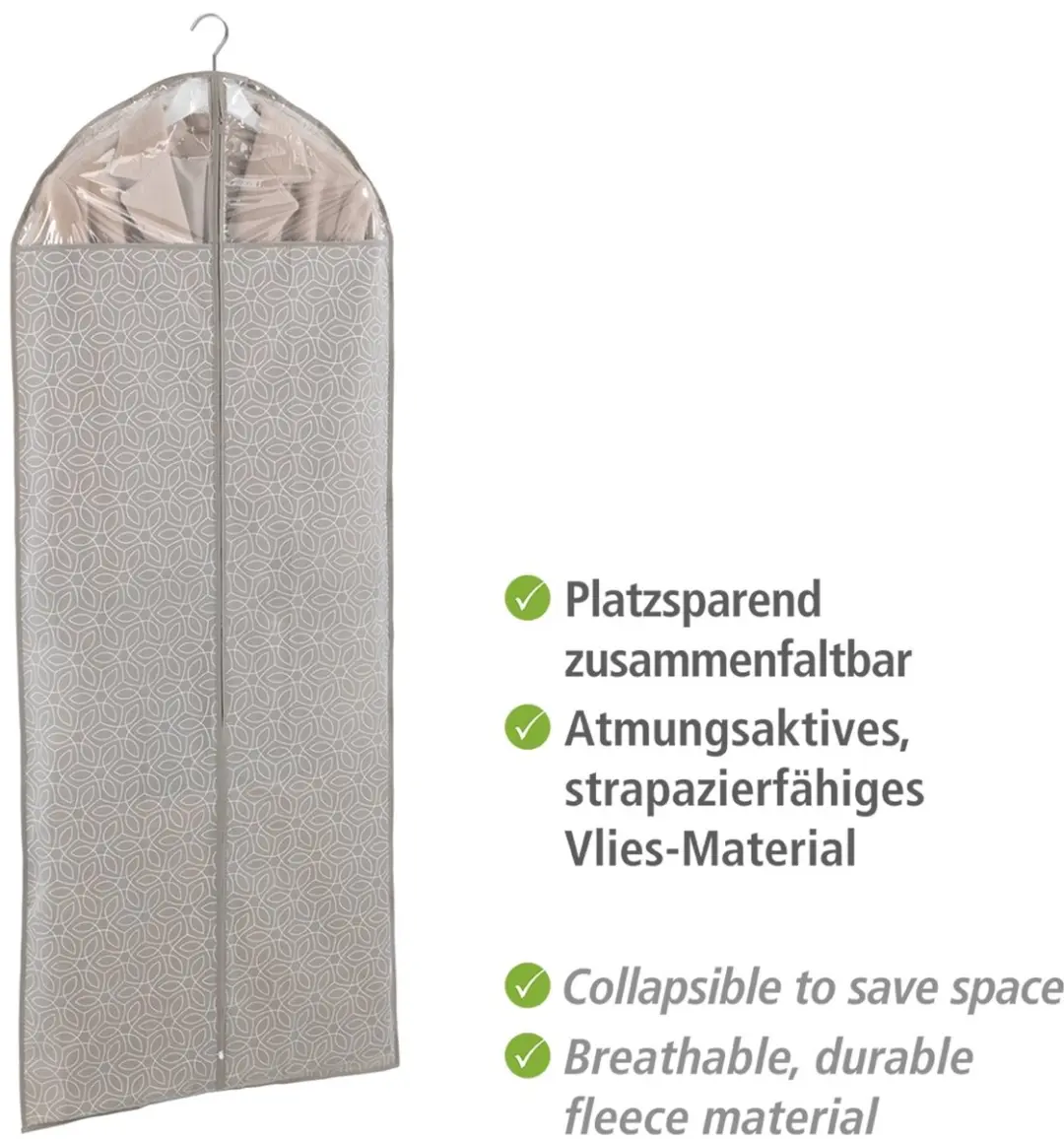 Wenko Kledinghoes Balance 150x60cm - Taupe - afbeelding 4 van 5