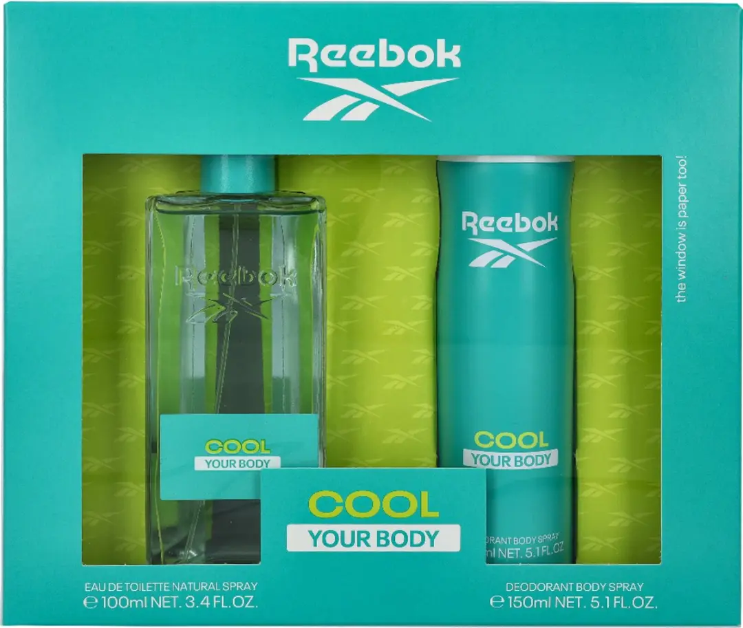 Reebok Cool Your Body Set - Eau de Toilette 100ml + Deo 150ml