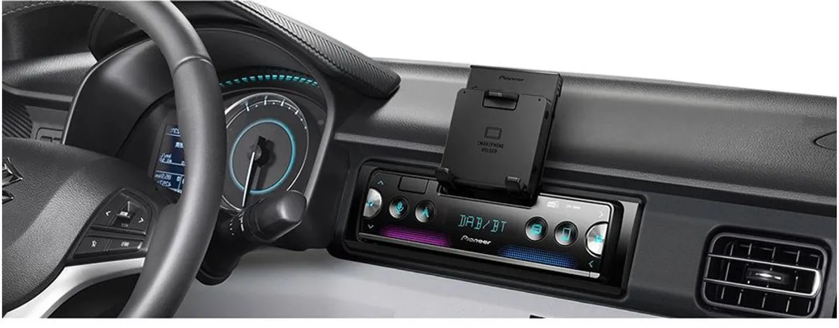 Pioneer SPH-20DAB Autoradio DAB+ - 4 Kanalen 50W - Zwart