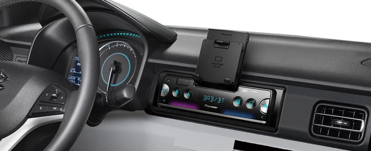 Pioneer SPH-20DAB Autoradio DAB+ - 4 Kanalen 50W - Zwart