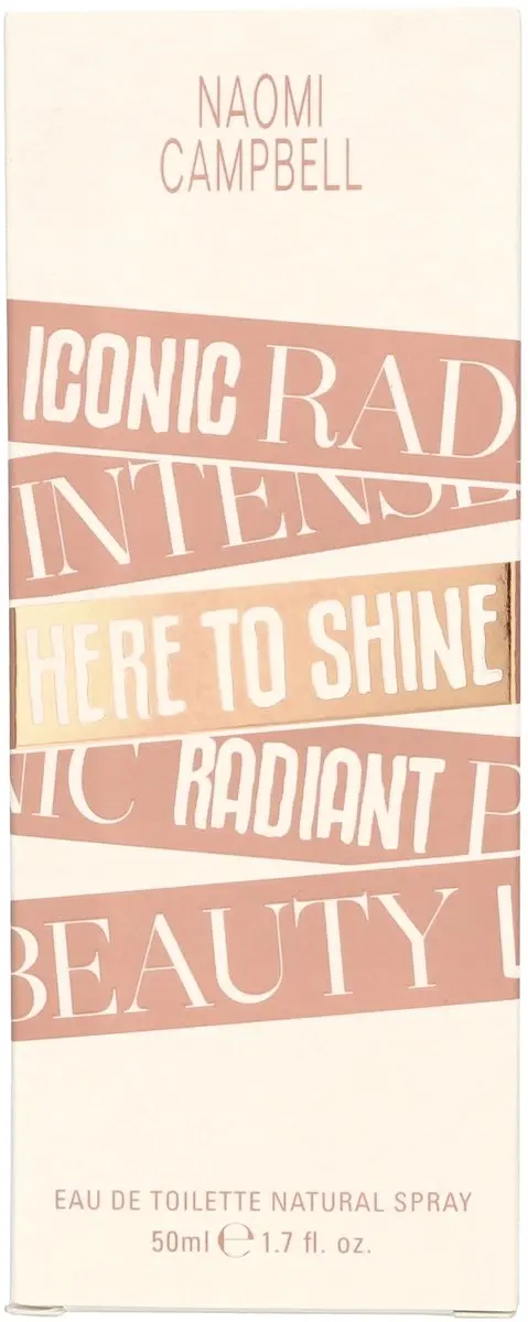 Naomi Campbell Here To Shine EDT Spray 50ml
