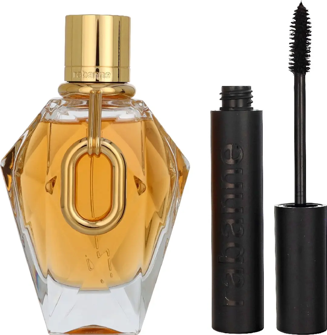 Paco Rabanne Million Gold For Her Eau de Toilette Spray 90ml + Mascara 8ml