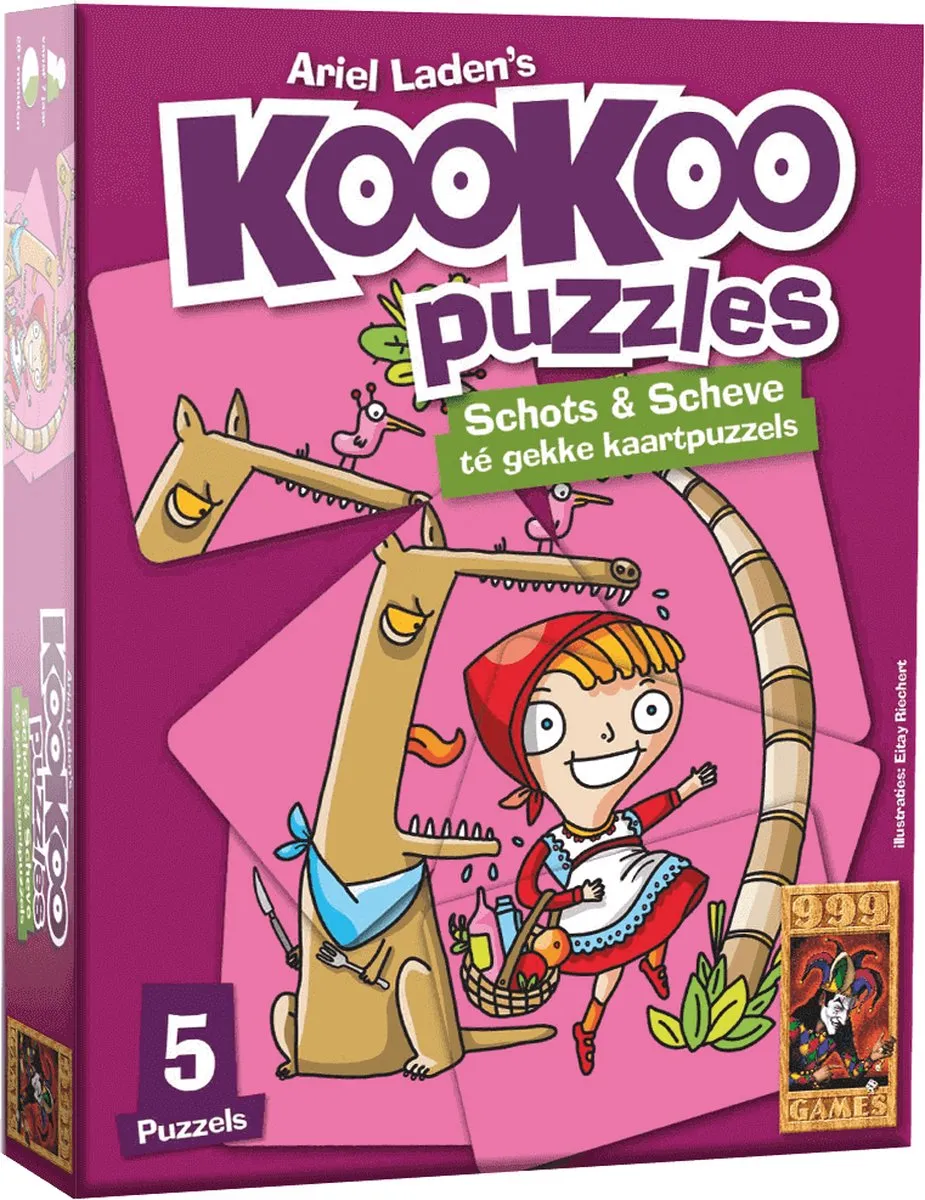 999 Games KooKoo Puzzle Sprookjes Kaartspel - 999-KOO03