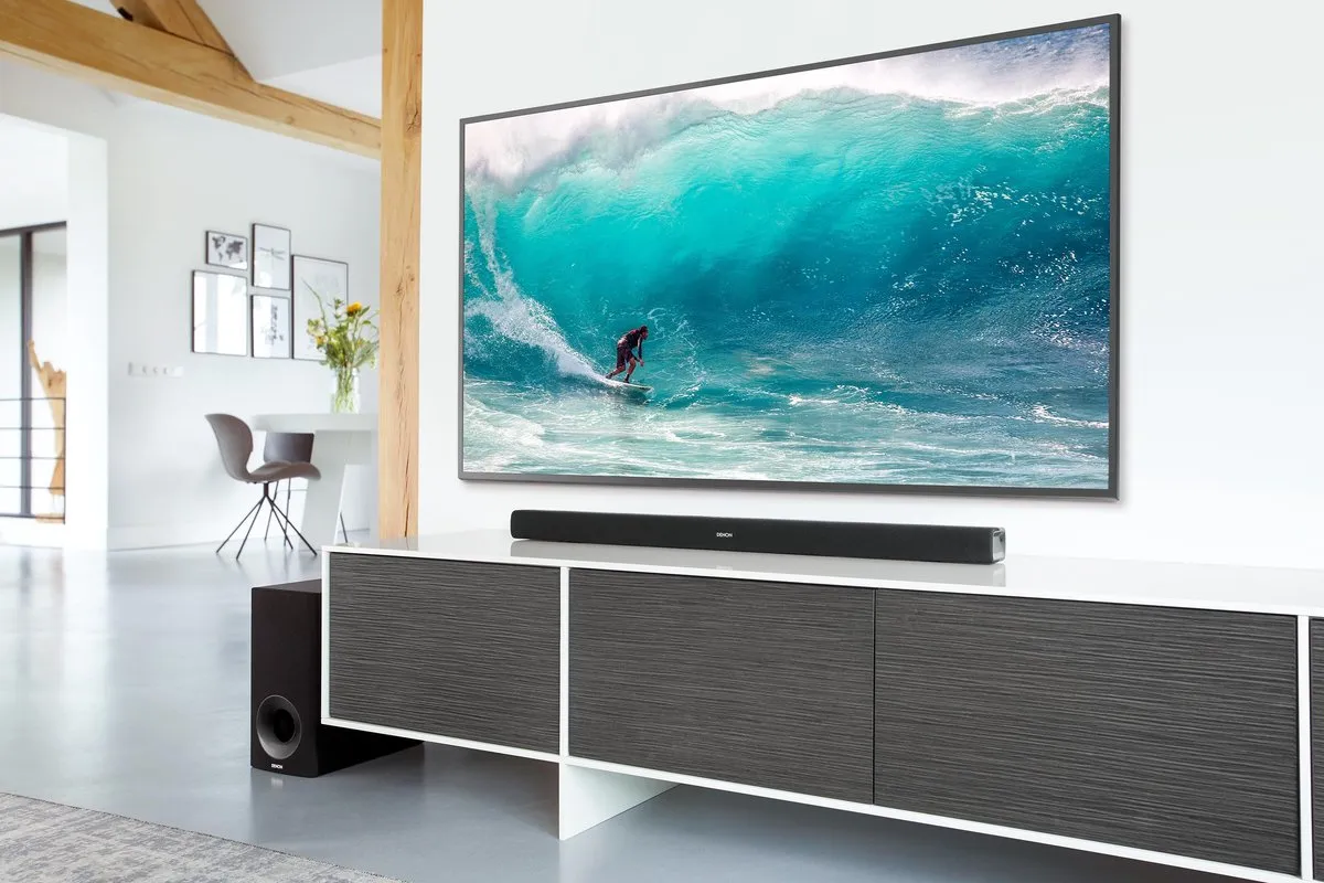 Denon DHT-S316 Soundbar - Dolby Audio, Draadloze Subwoofer - Zwart - afbeelding 6 van 6
