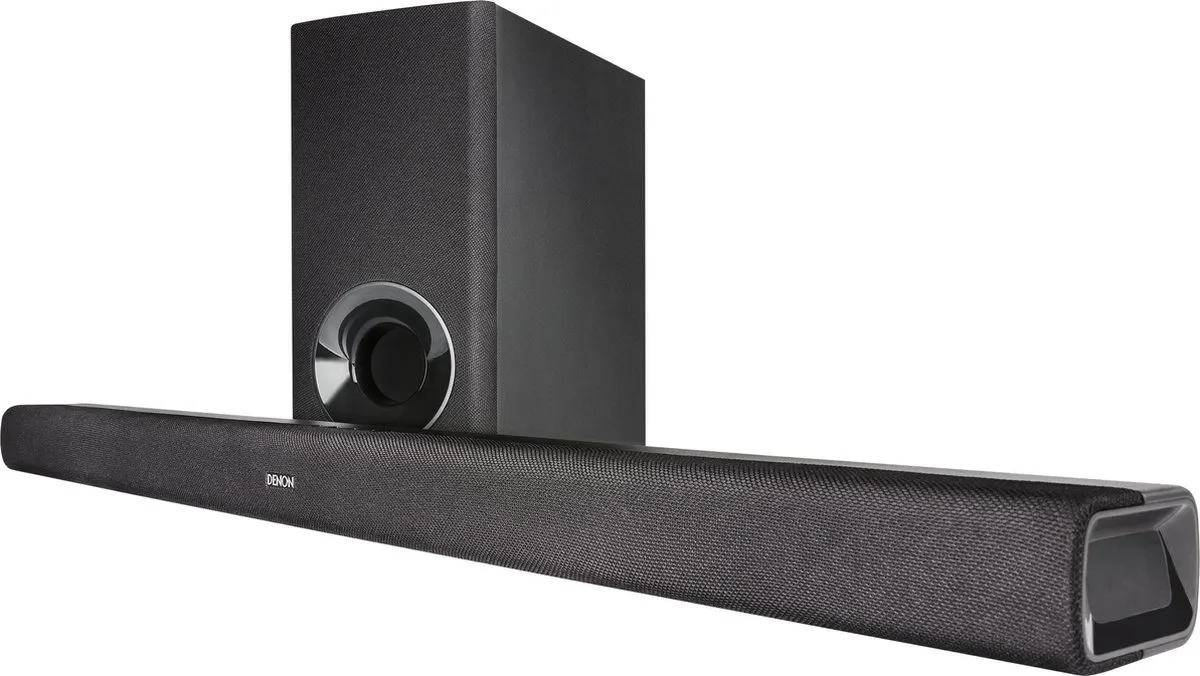 Denon DHT-S316 Soundbar - Dolby Audio, Draadloze Subwoofer - Zwart