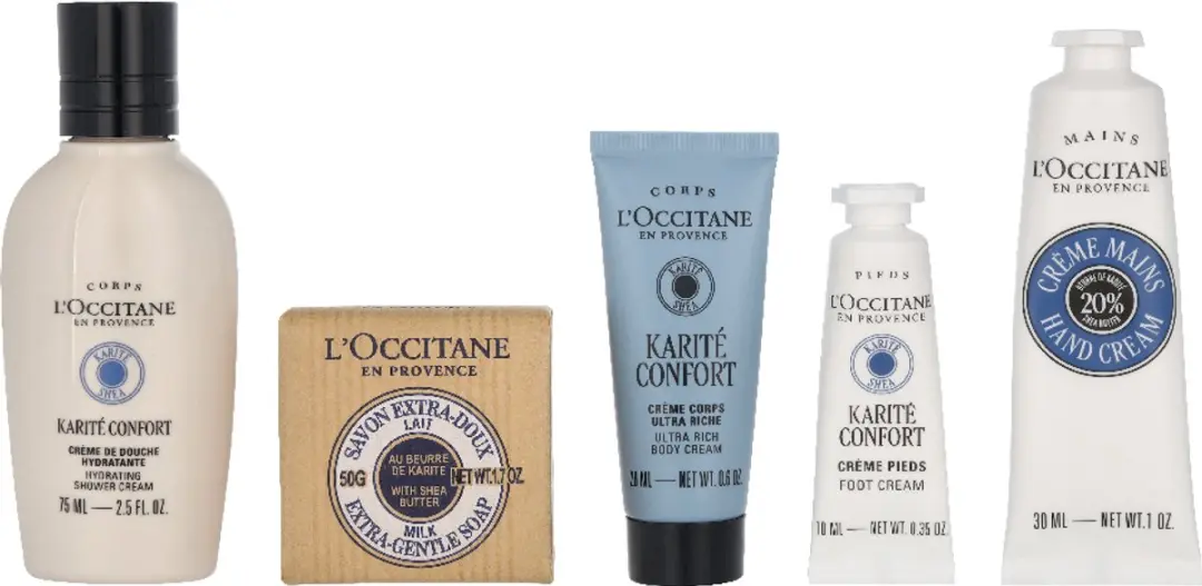 L'Occitane Shea Comfort Routine - 5 Producten 185ml