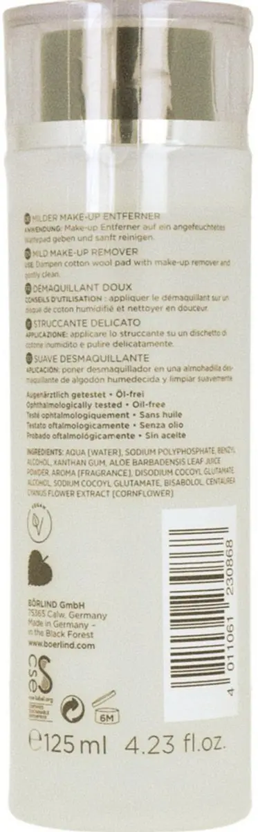 Annemarie Börlind Make-up Remover Eyes & Lips 125ml