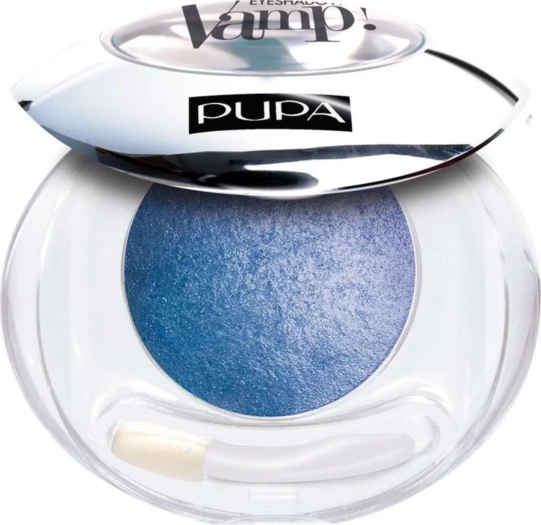Pupa Milano Vamp! Wet & Dry Oogschaduw Indigo Blue Satin 5ml