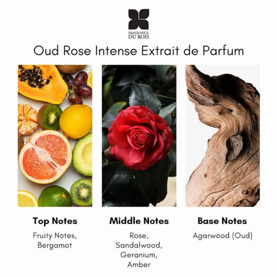 Fragrance du Bois Oud Rose Intense Extrait de Parfum 100ml