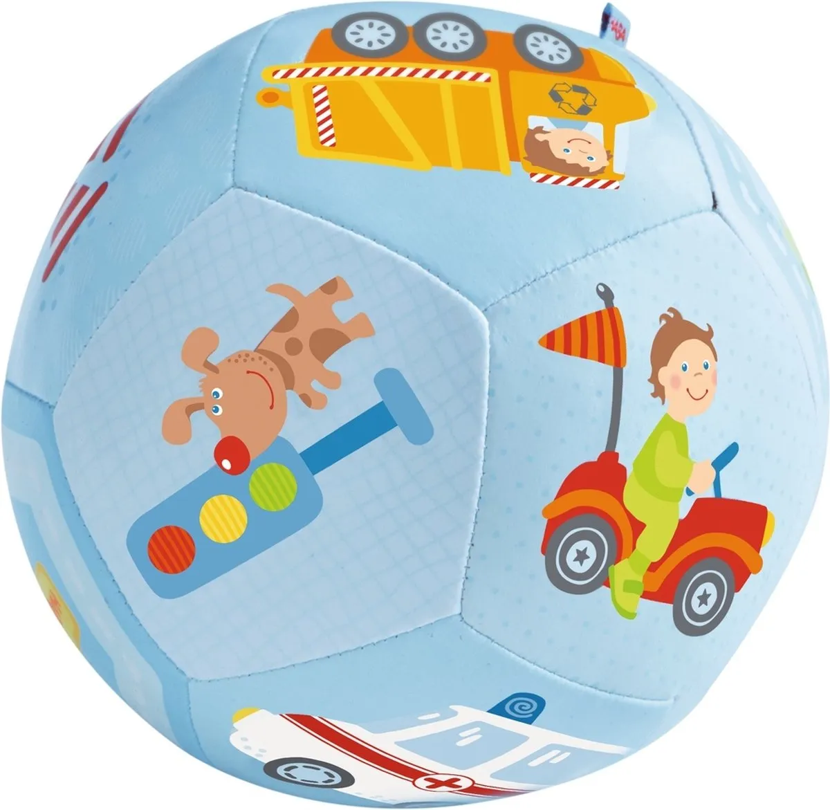 Haba Babybal Voertuigen Blauw