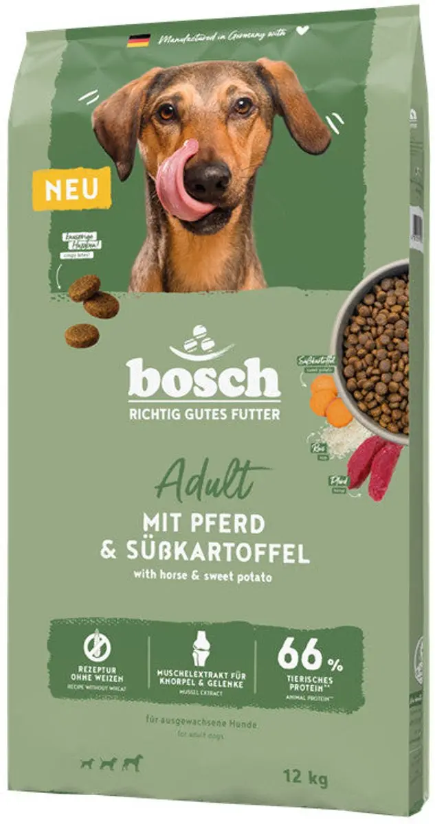 Bosch HPC Adult Pferd & Zoete Aardappel 12kg