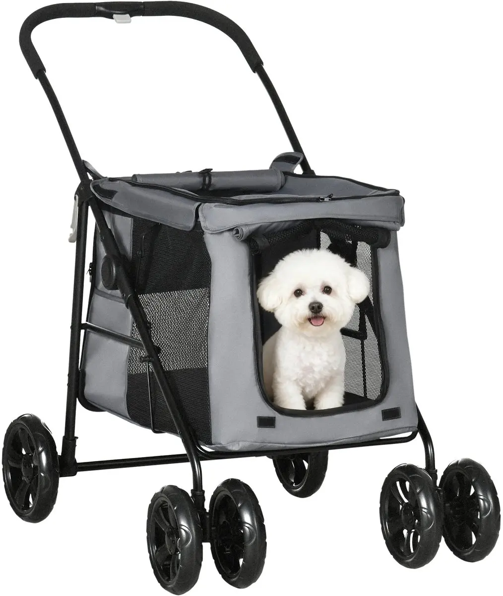 Pawhut Hundewagen inkl. Kussen