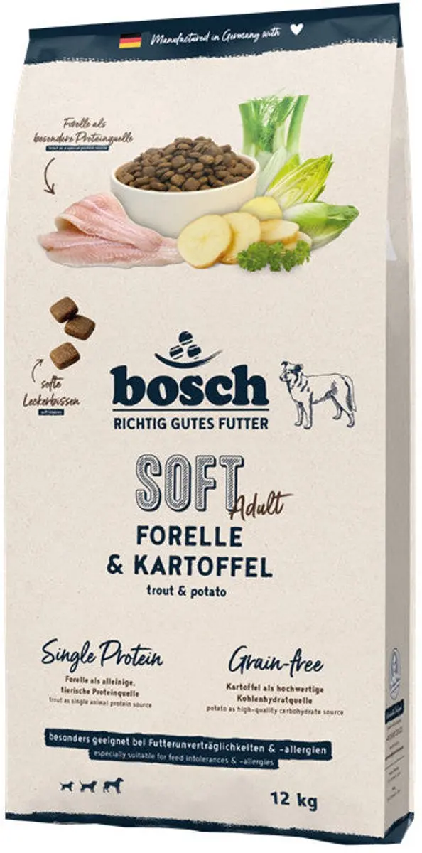 Bosch HPC Soft Adult Forelle & Kartoffel 12kg