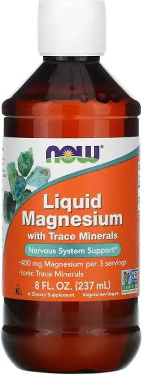 Now Foods Magnesium Vloeibaar 237ml