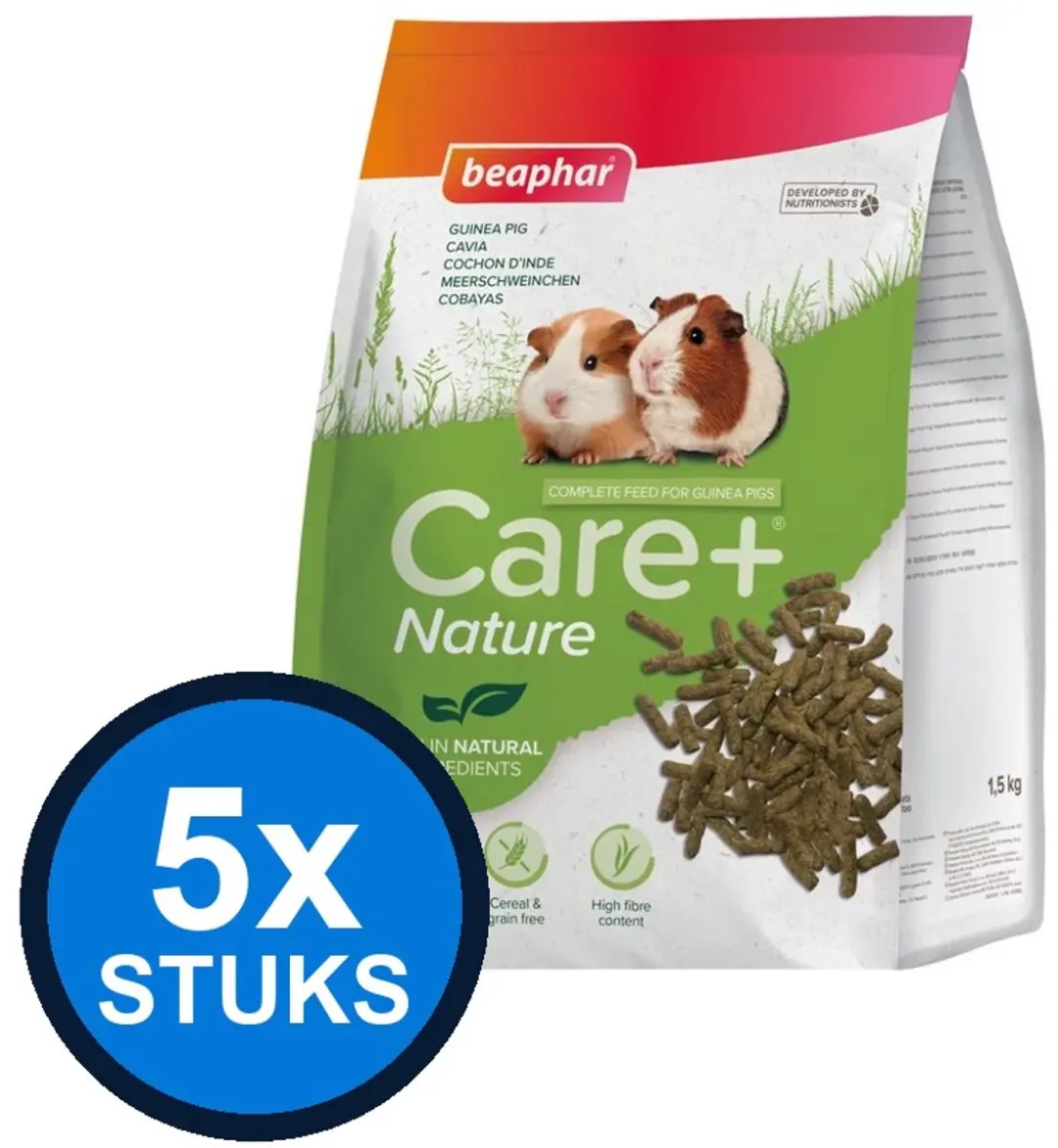 Beaphar Care+ Nature Caviavoer 1,5kg