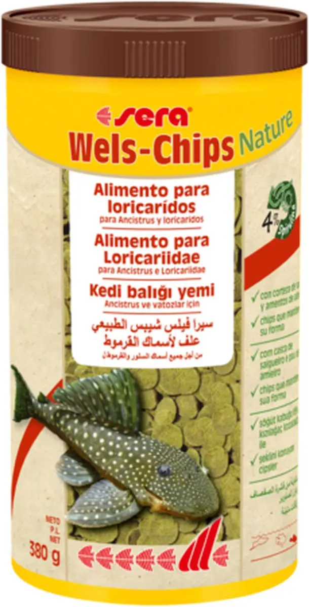 Sera Wels-Chips 250ml