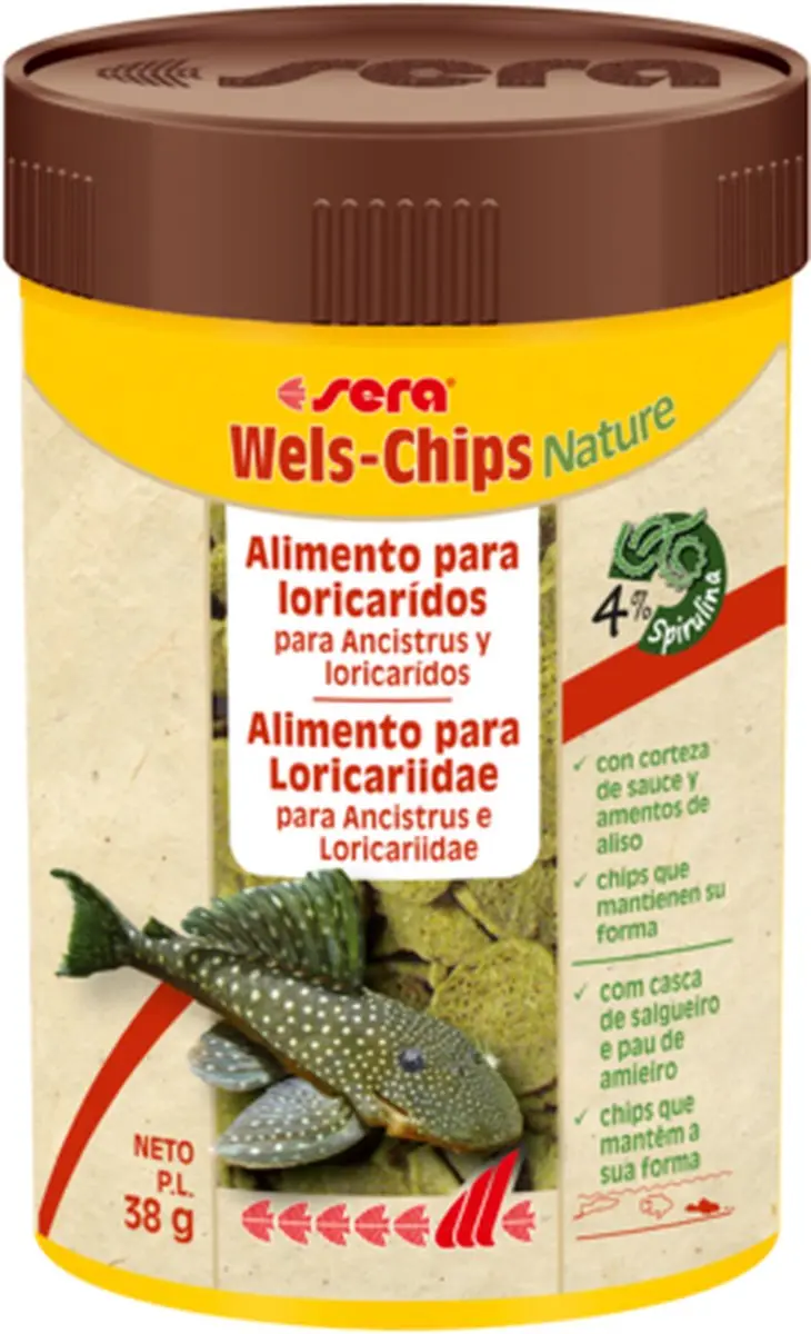 Sera Wels-Chips 250ml