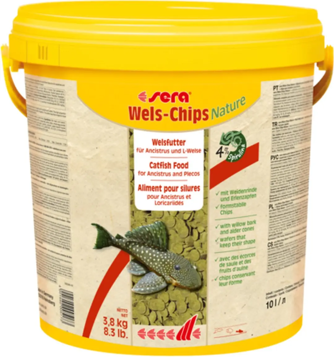 Sera Wels-Chips 250ml