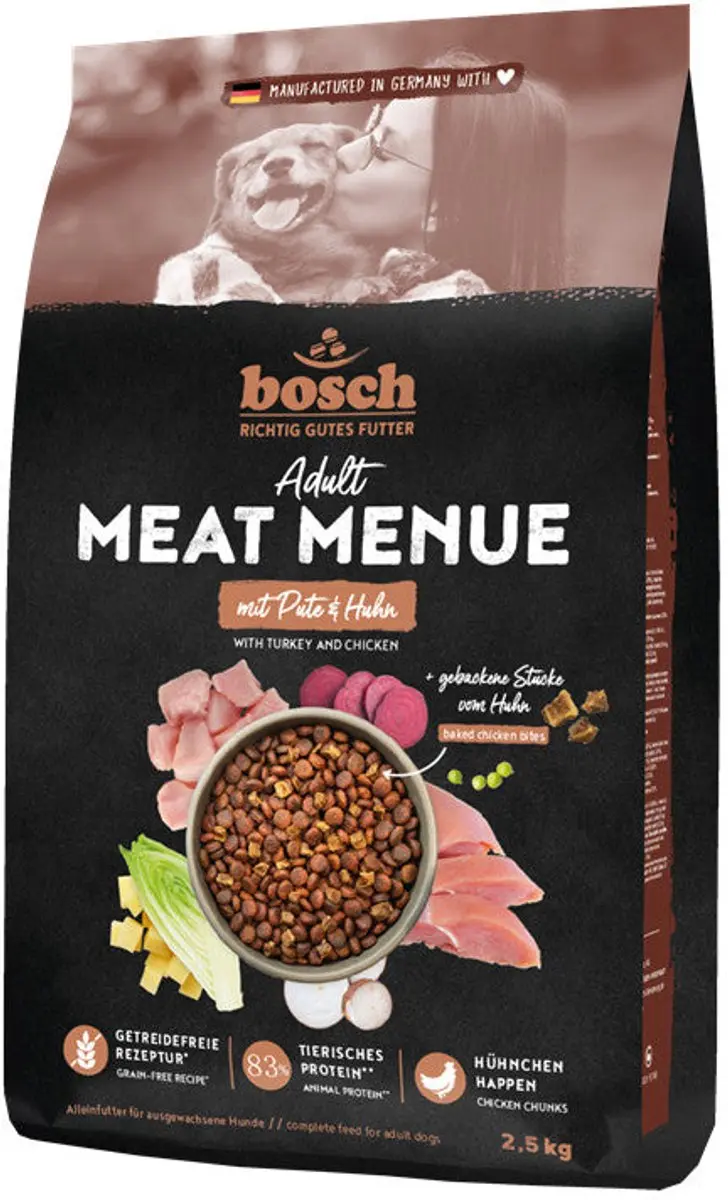 Bosch HPC MEAT MENUE Adult Pute & Huhn 2,5kg