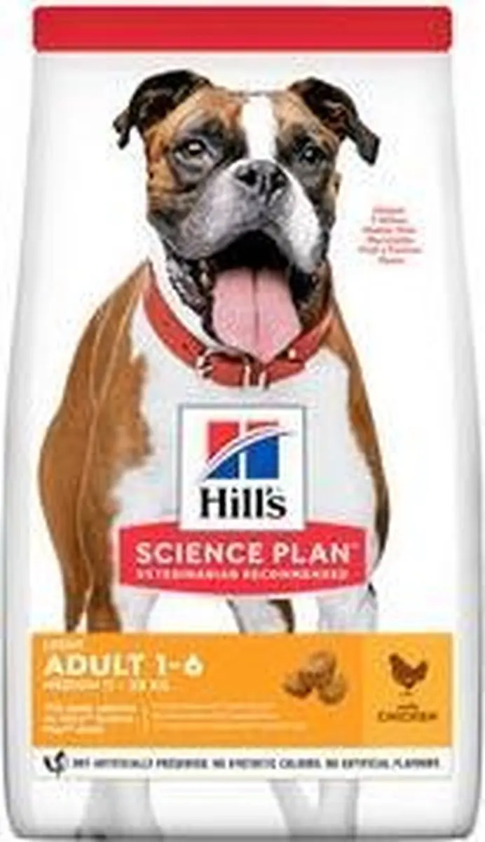 Hill's Canine Adult Medium Light Kip 14kg