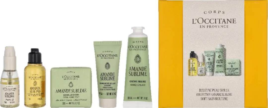 L'Occitane Amandel Sublime Routine Set