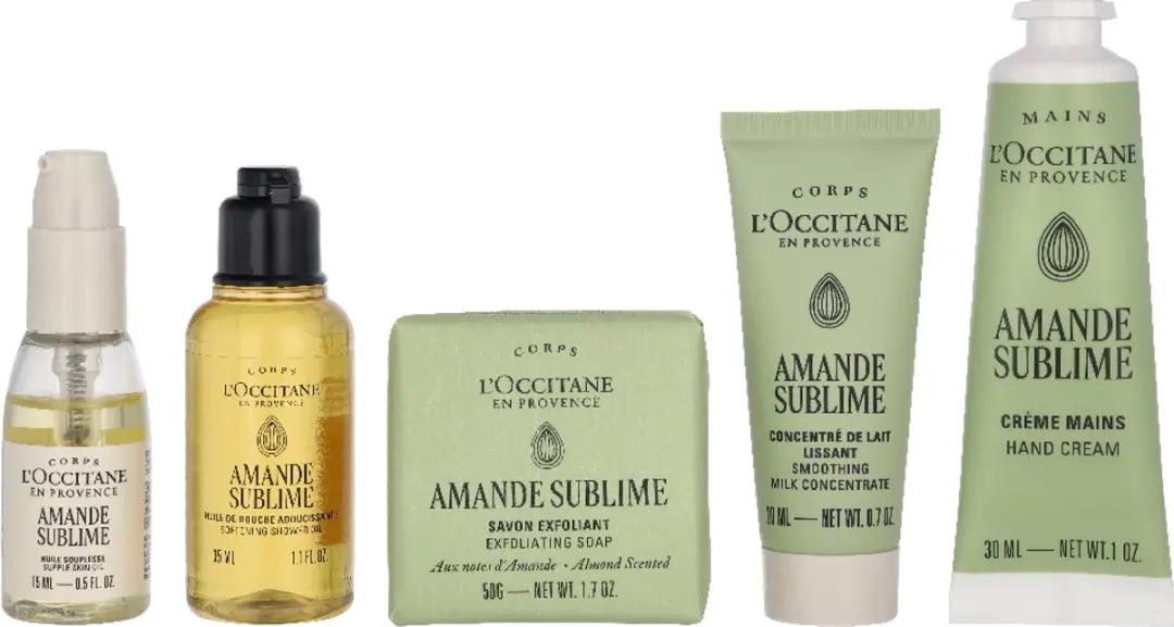 L'Occitane Amandel Sublime Routine Set - 5 Stuks 150ml