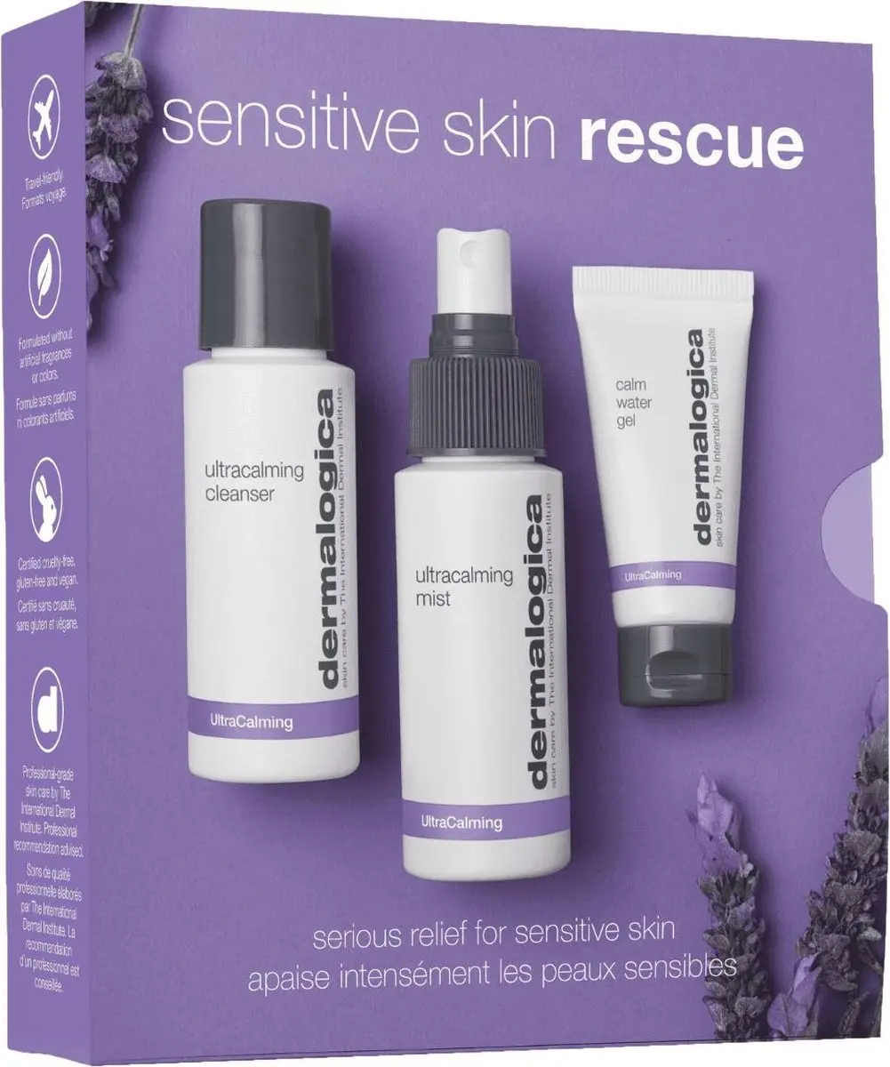 Dermalogica Sensitive Skin Rescue Kit - 3 Stuks