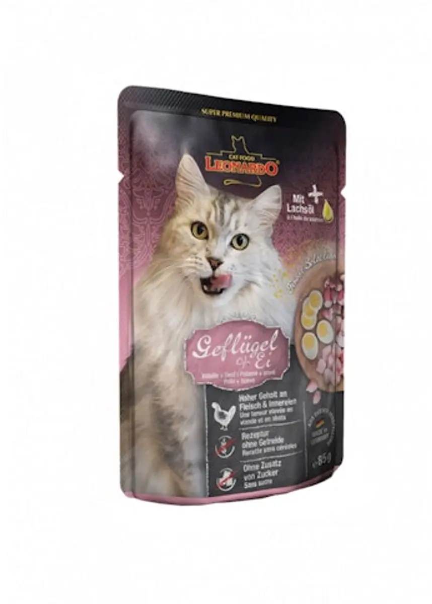Leonardo Pluimvee Natvoer Adult Kat