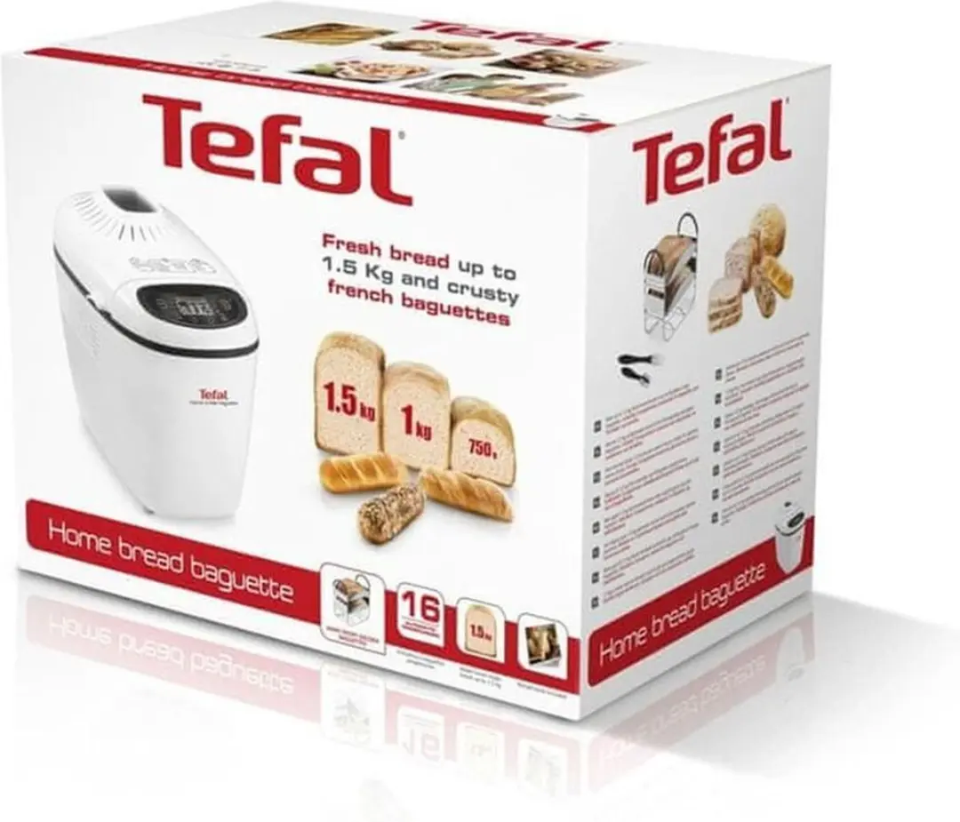 Tefal PF610138 Broodbakmachine 1600W - Wit