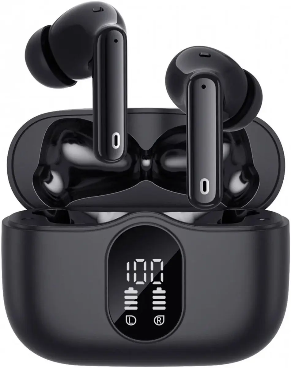 Selected SBG True Wireless Headset Duo - Noise Cancelling - Zwart & Wit
