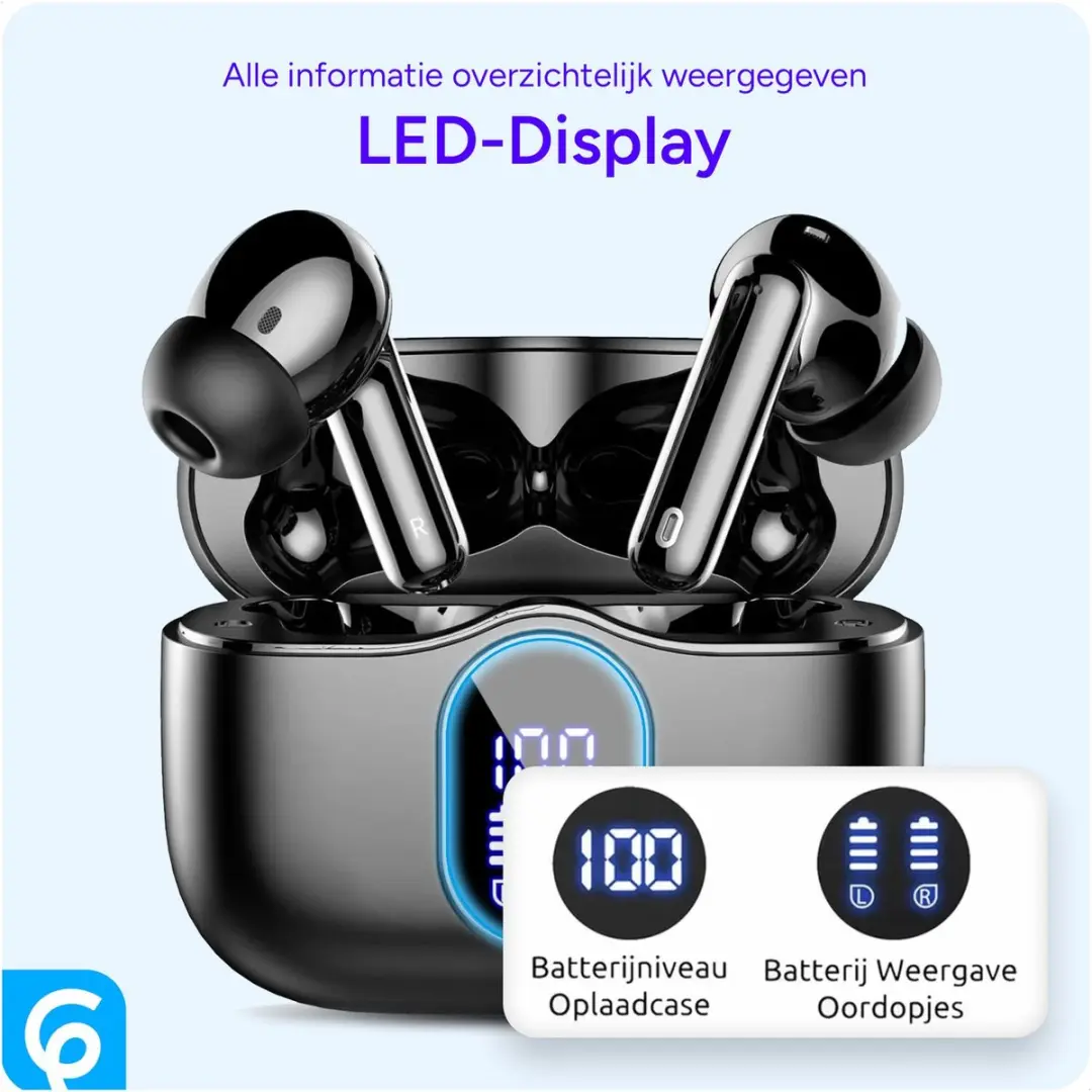 Selected SBG SBGA90PROB Draadloze Oordopjes Noise Cancelling - Zwart - afbeelding 6 van 6