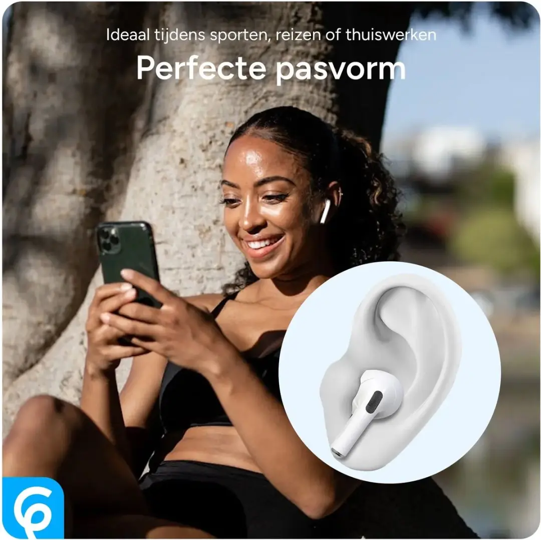 Selected Siliconen Oordopjes voor AirPods Max - Wit