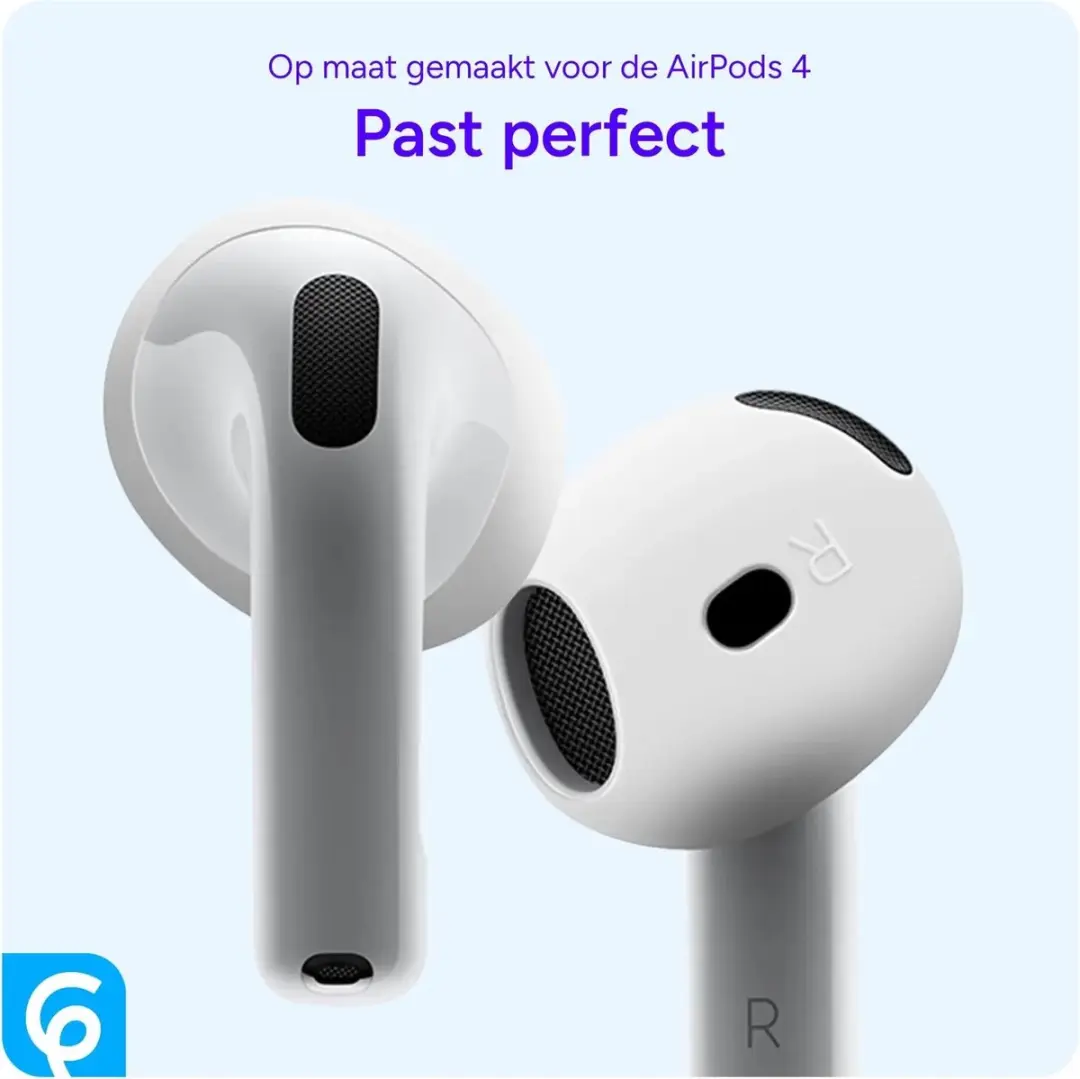 Selected Siliconen Oordopjes voor AirPods Max - Wit
