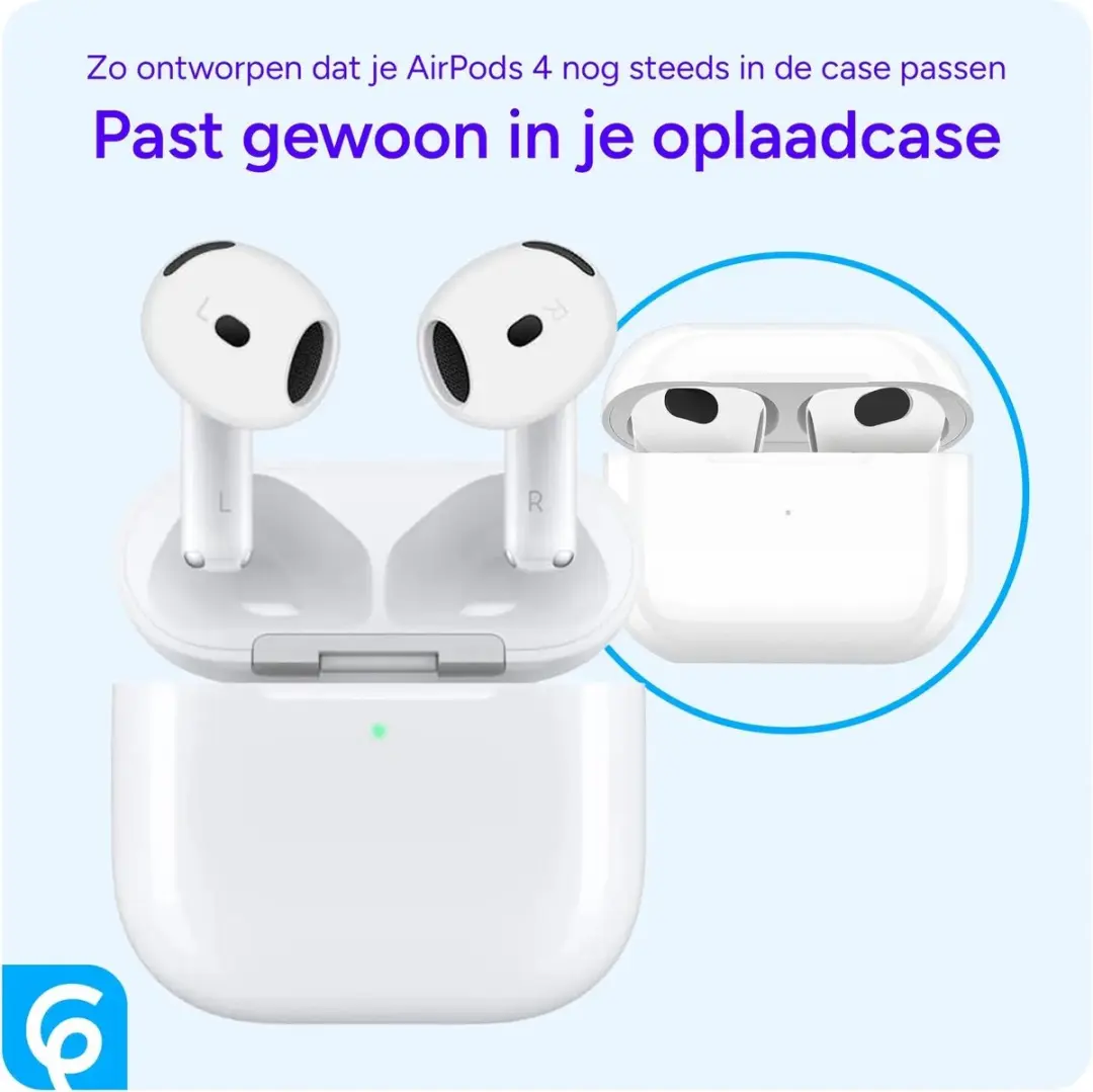 Selected Siliconen Oordopjes voor AirPods Max - Wit