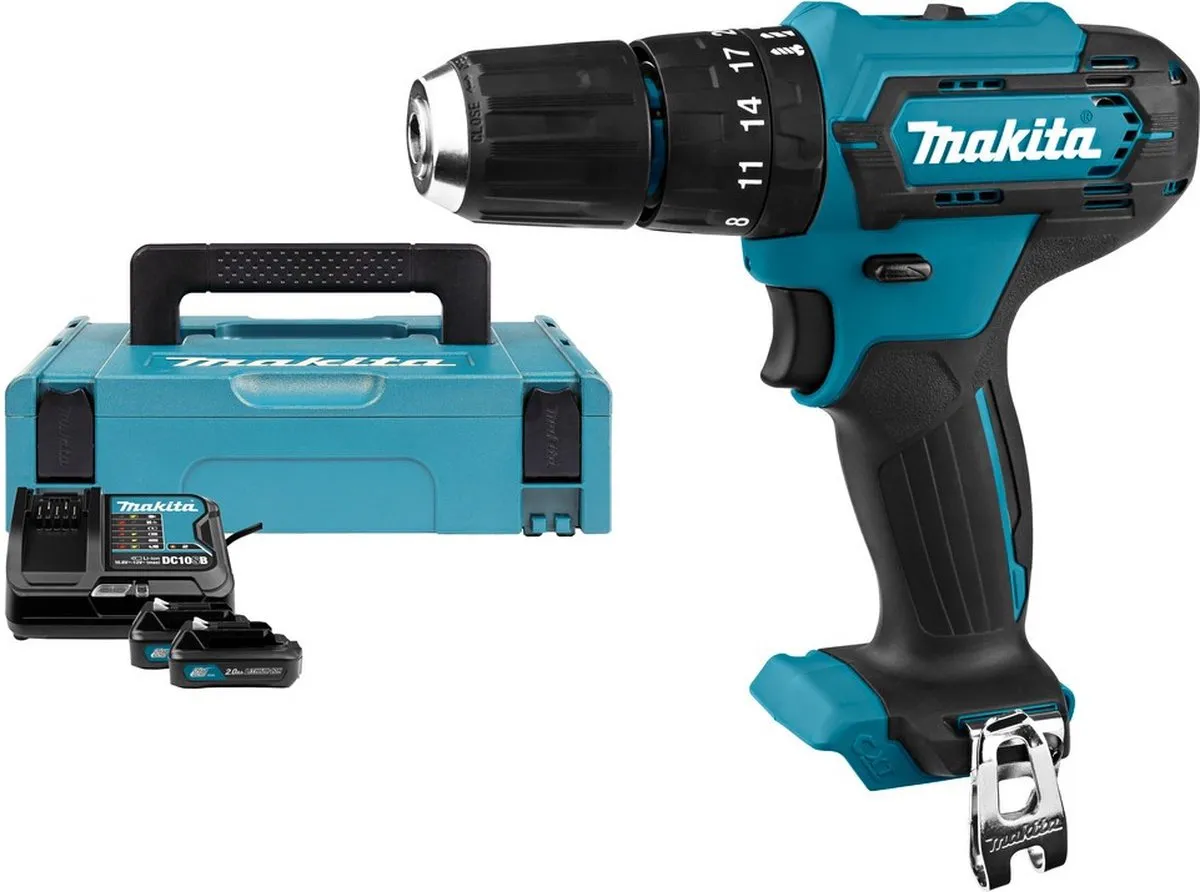 Makita HP333DSAJ Accu Klop-/schroefboormachine 12V - 2x 2.0Ah