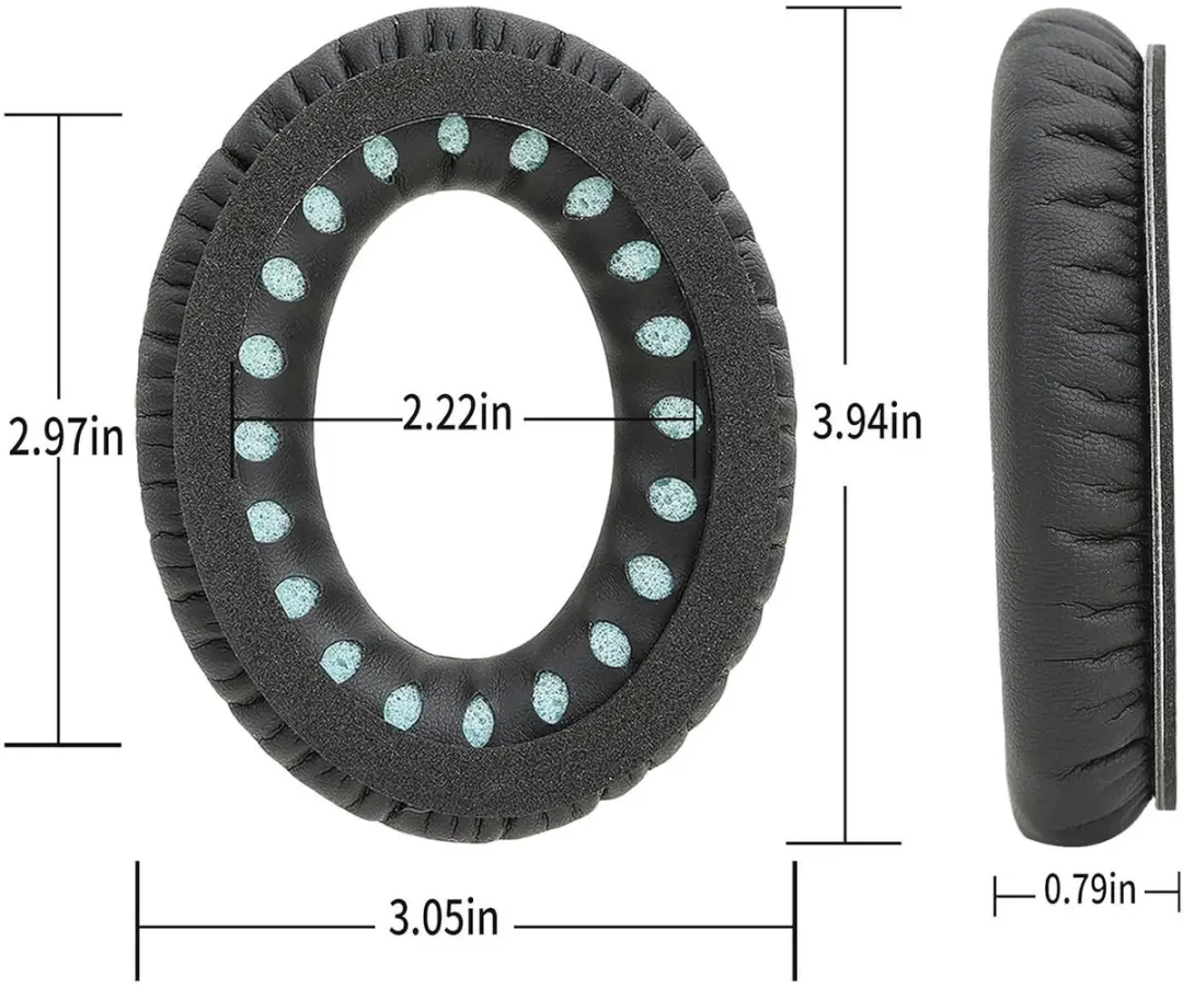 Selected SBG Oorkussens Bose QuietComfort 45 - Zwart