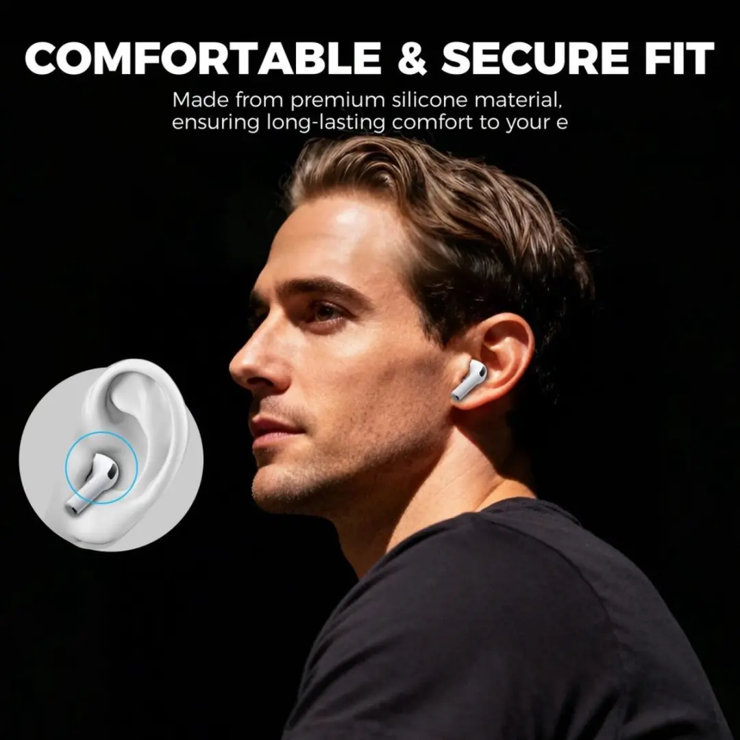 Selected Siliconen Oordopjes 3 Pack - S/M/L - Wit - voor AirPods Pro