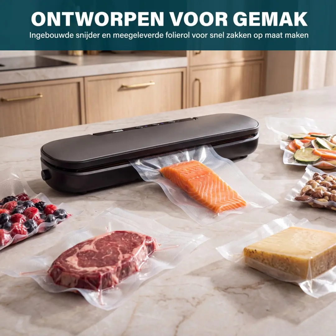 Princess Vacuümsealer 492970 - 60kPa - Grijs - afbeelding 6 van 6