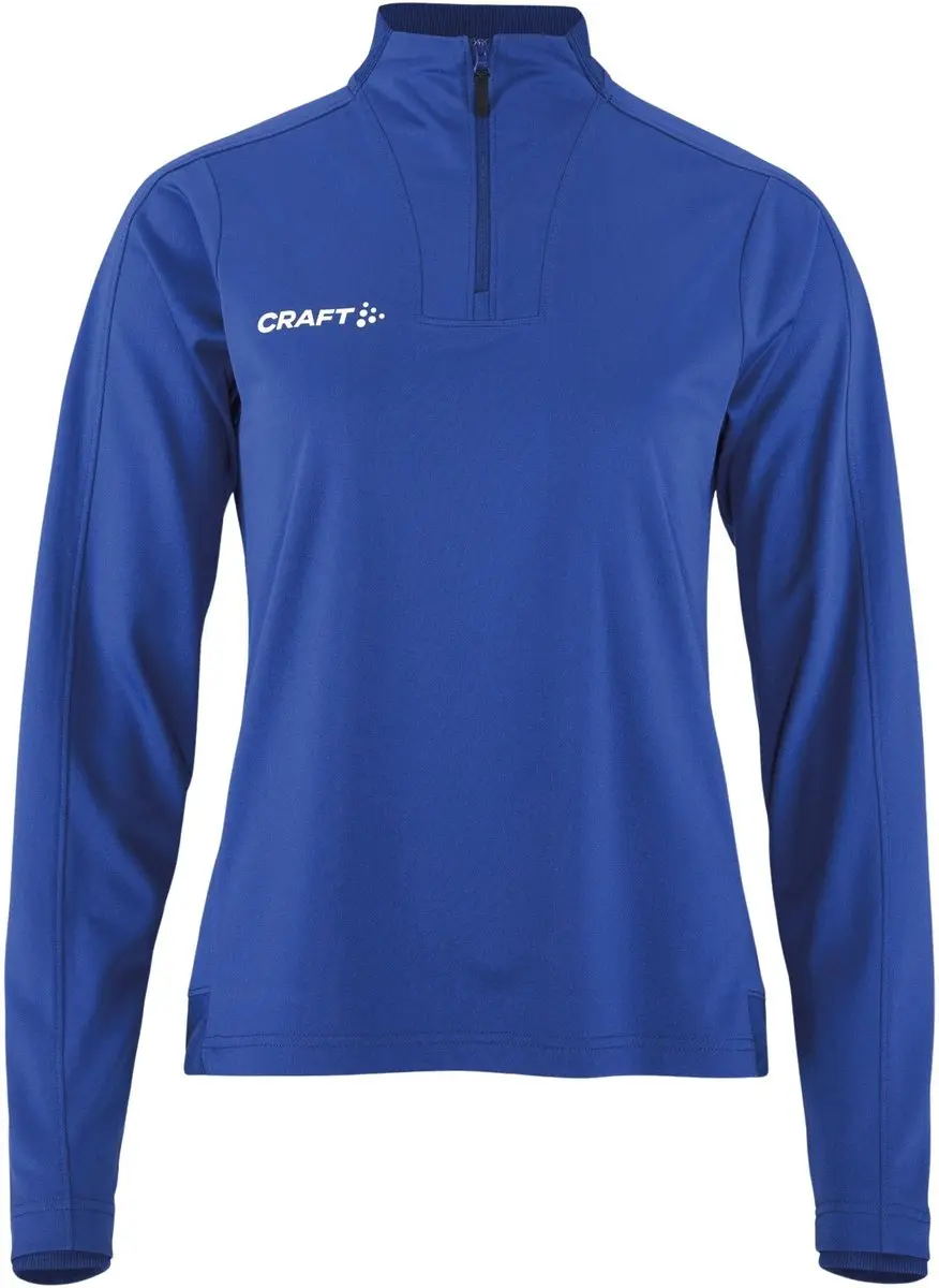 Craft Evolve 2.0 Half Zip Longsleeve - Dames XS - Blauw