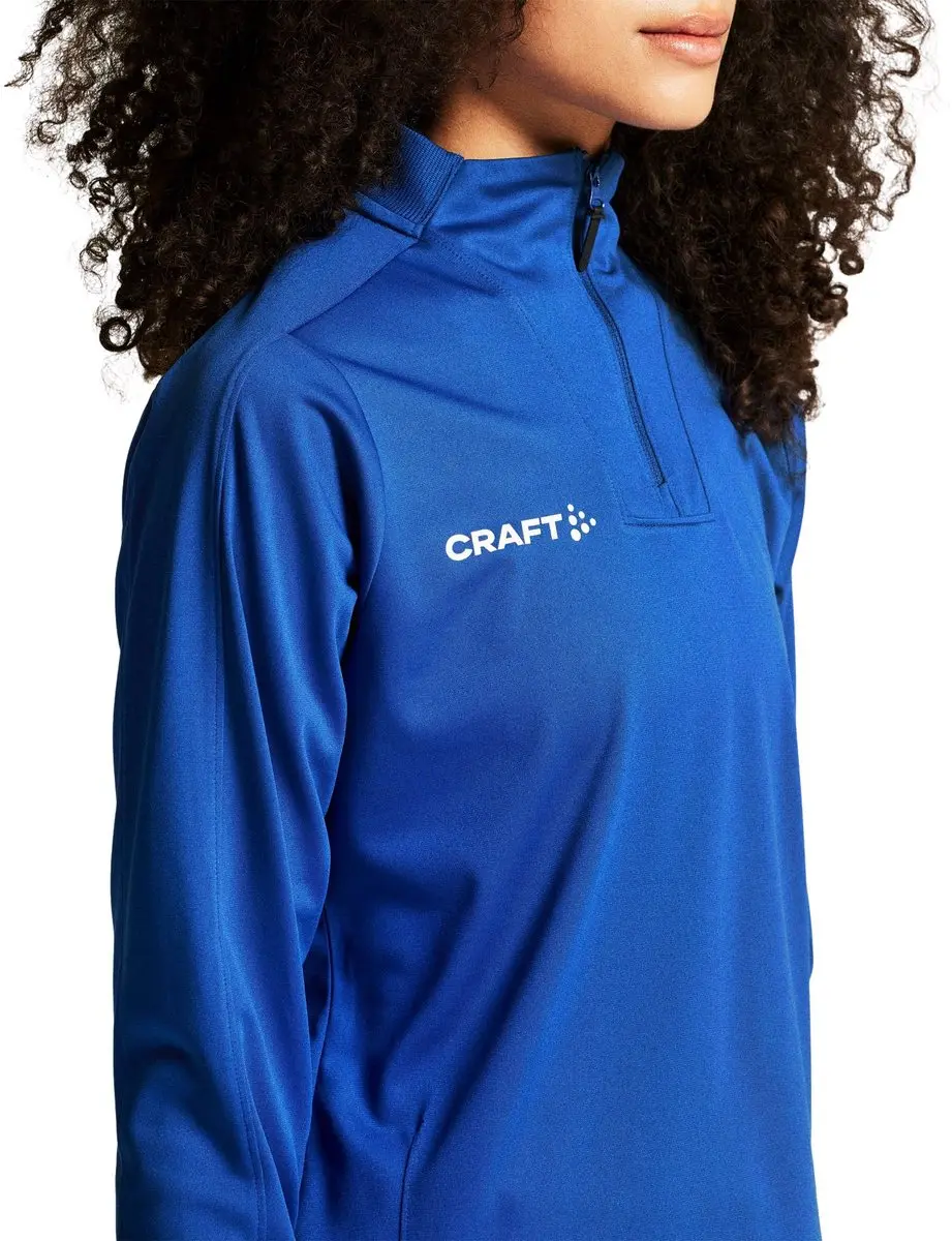Craft Evolve 2.0 Half Zip Longsleeve - Dames XS - Blauw