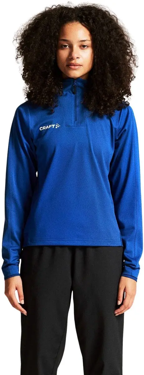 Craft Evolve 2.0 Half Zip Longsleeve - Dames XS - Blauw - afbeelding 6 van 6