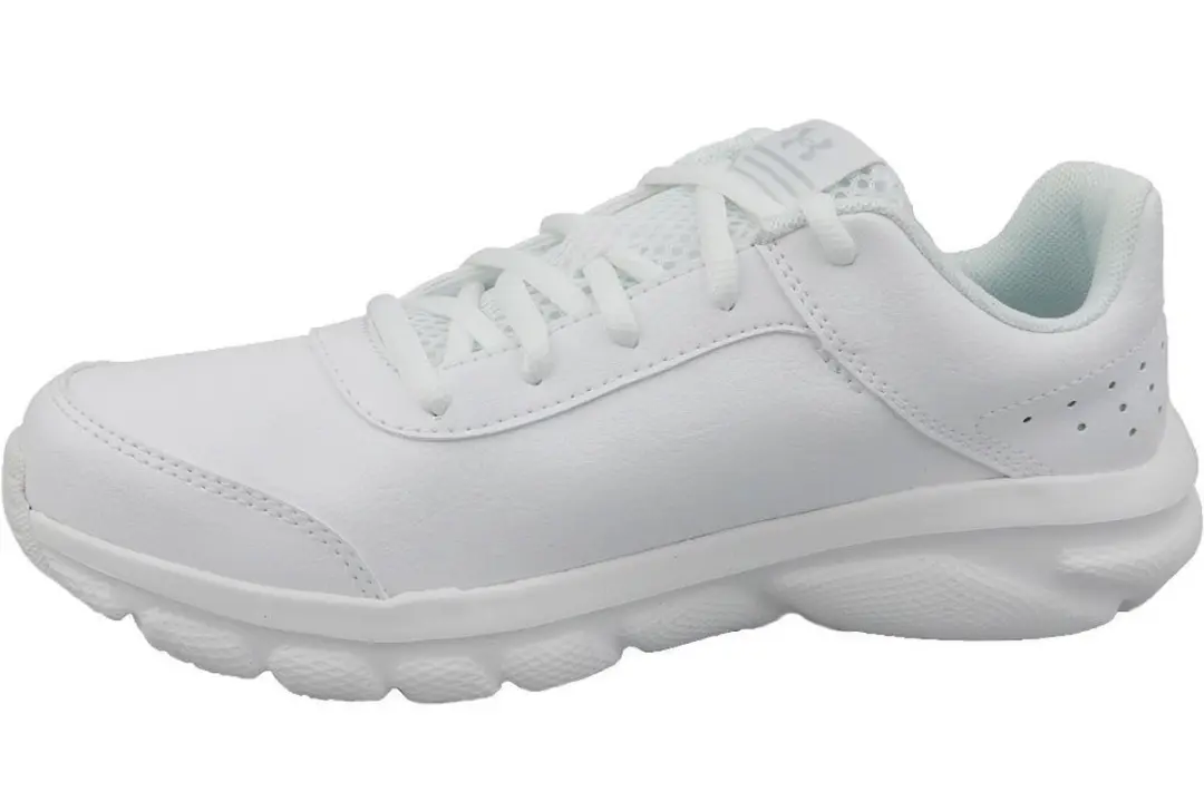Under Armour GS Assert 8 Hardloopschoenen 3022697-100 - 35.5 EU - Wit